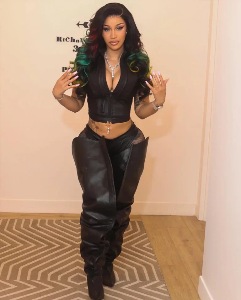 слив карди би (cardi b)